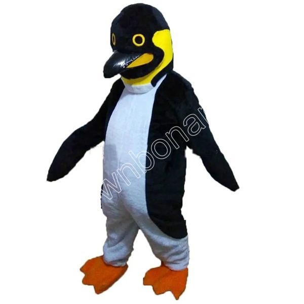 Pinguim de alta qualidade mascote animais traje roupas roupas adultos festa fantasia trajes halloween natal desfile ao ar livre ternos
