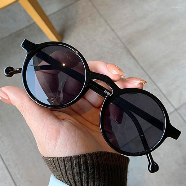 Sonnenbrille Retro Runde Frauen Marke Designer Vintage Kleine Rahmen Sonnenbrille Damen Koreanischen Stil Brillen UV400 Angeln