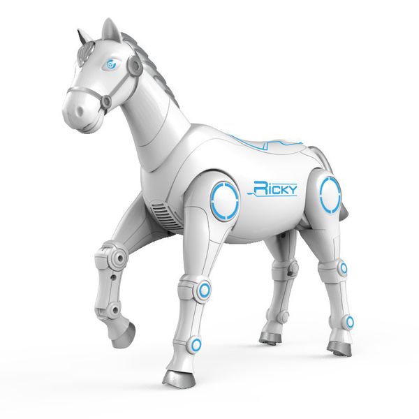 ElectricRC Animals RC Smart Roboter Pferd Interaktive Fernbedienung Tier Intelligenter Dialog Singen Tanz Sound Control Haustier Elektronische Musik Spielzeug 230801