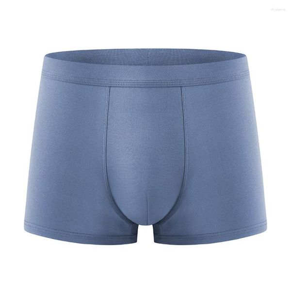 Mutande Intimo uomo Pantaloncini sexy U Convex Pouch Modal Oft Trunks Lingerie elastica Gay Bulge Mutandine Mutandine