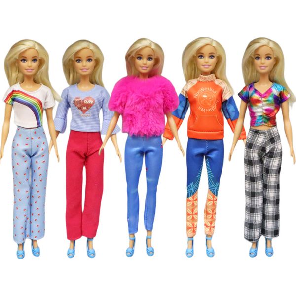 Yeni kawaii ürünleri moda kıyafetleri çocuk oyuncakları ücretsiz kargo dolly elbise aksesuarı Barbie diy kız doğum günü Noel hediyesi