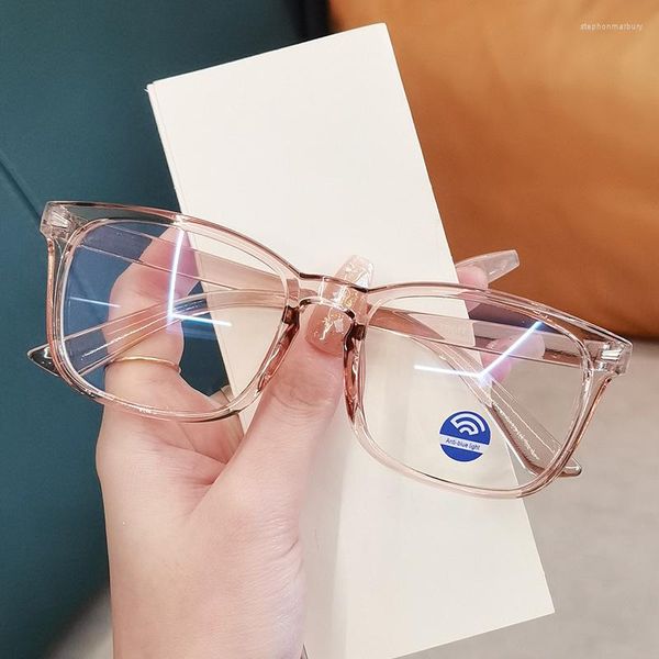 Солнцезащитные очки Feichini Fashion Vintage Anti Blue Lightse Glasses для женщин квадратные компьютерные очки унисекс радиационные видеоигры, очки