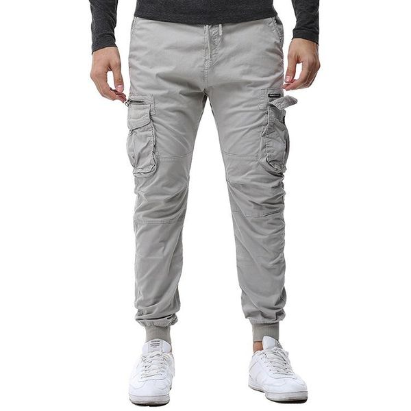 Pantaloni da uomo Salopette 2023 Autunno e inverno Europa americana Vendita rapida Tether Elastico in vita Leggings casual