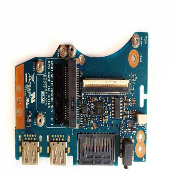 Conectores originais para ASUS N501JW USB Audio N501JW IO BOARD REV 2 1 testado bom248U