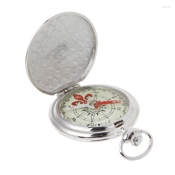 Taschenuhren verkaufen 50 teile/los Vintage Kompass Outdoor Quarzuhr Retro Männer Frauen Geschenk Großhandel