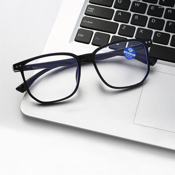 Солнцезащитные очки нейтральные антилубые светильники плоская поверхность бизнес -ретро -квадрат