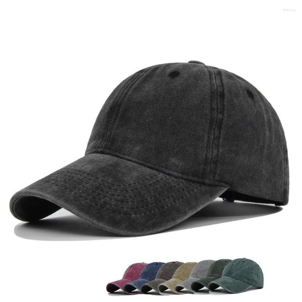 Шариковые шапки высокое качество для мужчин Snapback Cotton Coldsed Baseball Cap Men Women Hip Hop Dad Trucker Mesh Hat Vintage Bone Kpop sunhat