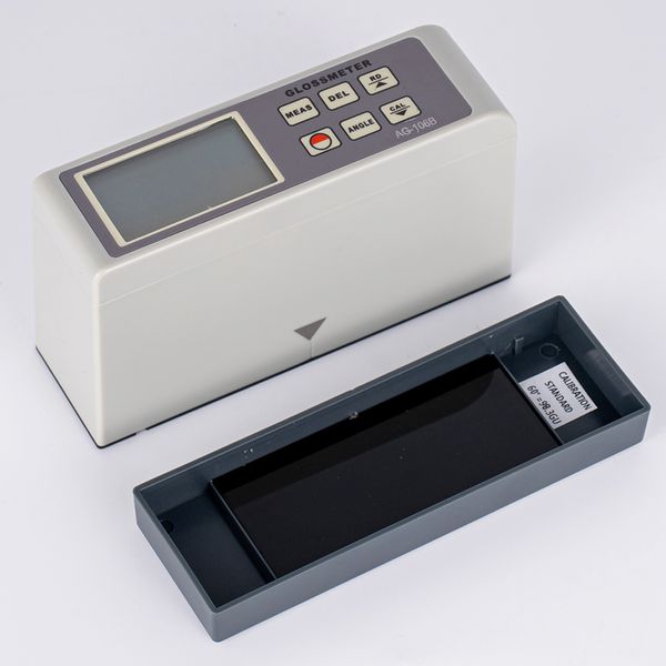 Glossmetro digitale AG-106B Fotometro portatile integrato per marmo ceramico Misuratore di lucentezza per inchiostro per vernici Misura angoli di 60 gradi
