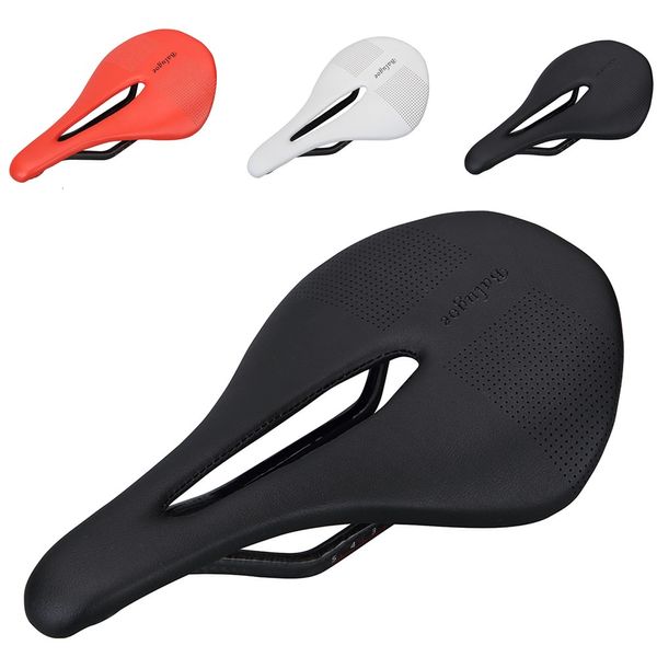 Selle per bici Sella per bici MTB Fibra di carbonio 240 143 mm 110 g Strada Acciaio Binari Ciclismo 230801