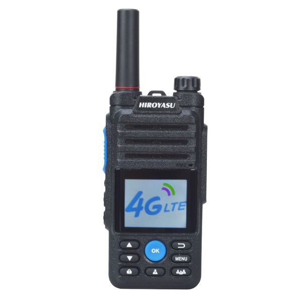 Walkie Talkie Hiroyasu 4G Zello Lte Poc Talkie Hi R23 Сетевое радио с Wi -Fi Bluetooth GPS 4000MAH Батарея 230731