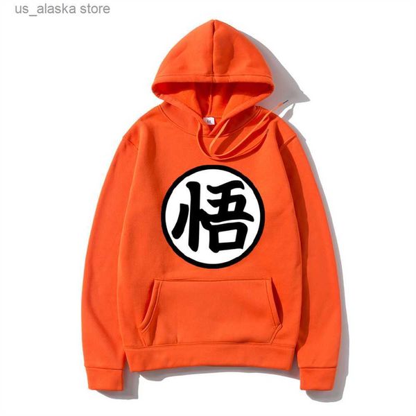 Herren Hoodies Sweatshirts Neueste japanische Anime Hoodie Cosplay Saiyajin Sohn Harajuku Goku Streetwear Kapuzen Sweatshirts Casual Hoodies Männer/Frauen Kleidung T230731
