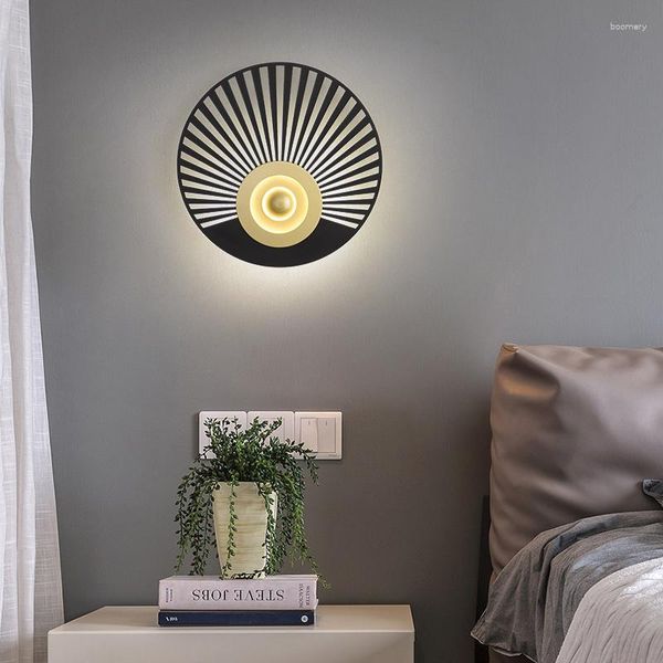 Lampada da parete TEMAR Modern LED Nordic Creative Simple Interior Sconce Lights for Decor Home Soggiorno Camera da letto Comodino