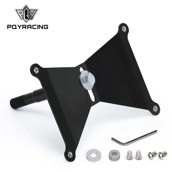 PQY RACING - Kit de realocação do suporte da placa dianteira em alumínio PARA 2015-17 WRX STi PQY-LPF51292d