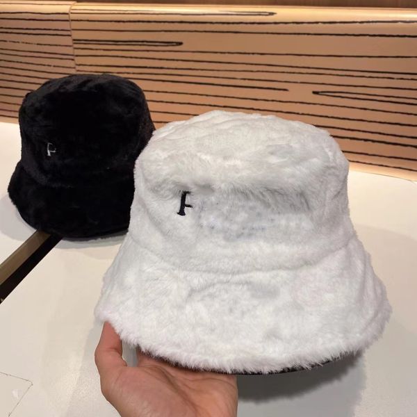 Gorro feminino de lã de inverno gorro de pele de coelho chapéu boné snapback máscara masculino p letter algodão unissex caxemira patchwork letras luxo ao ar livre gorros casuais