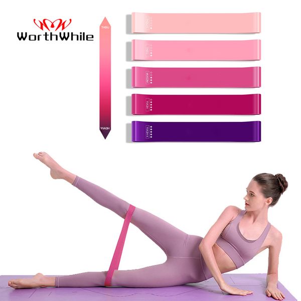 Faixas de resistência WorthWhile Elastic Yoga Training Gym Fitness Gum Pull Up Assist Faixa de borracha Crossfit Exercise Workout Equipment 230801