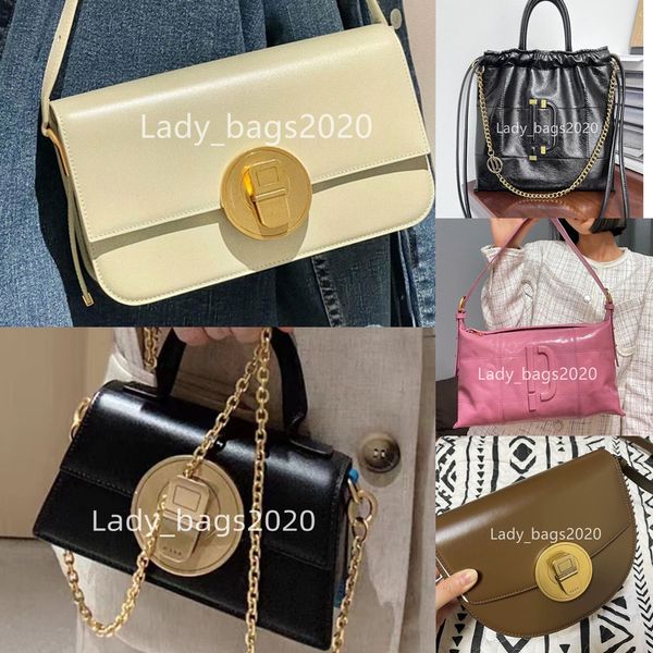 Peco Bag Yastığı Kadınlar Büyük Yarım Ay Çanta 929 Uni Sailor Yumuşak Deri Tote Çubuk Çantalar Küçük Tasarım Tofu Çanta Tasarımcı Omuz Crossbody Cüzdan Küçük