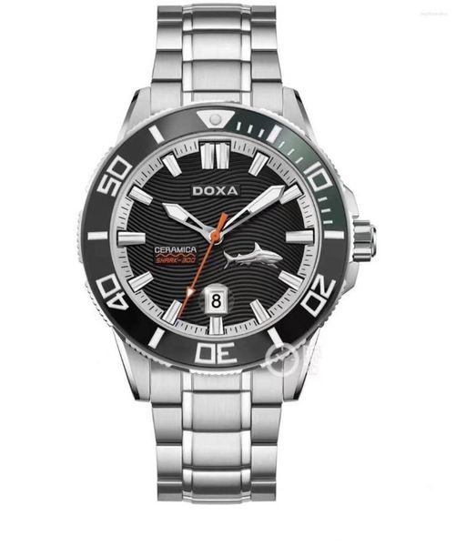 Armbanduhren DOXA Uhr Top Marke Exquisite 316L Edelstahl Herren Leuchtende Automatische Datum 30m Wasserdicht Sport Quarz