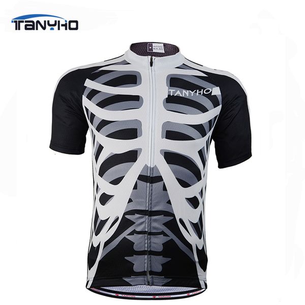 Maglia da ciclismo imposta sport all'aria aperta manica corta Tanhyo Bicicleta giacca bici da bicicletta scheletro TANY 110 230801