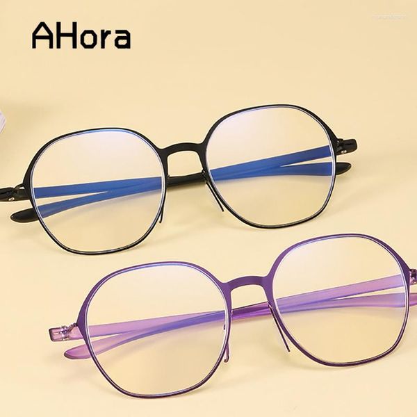Güneş Gözlüğü Ahora TR Engelleme Mavi Işık Okuma Gözlükleri Çokgen Kadınlar İçin Presbbiyopya Gözlükler Ultralight 1.0 1.5 2.0 2.5 3.0 3.5 4.0