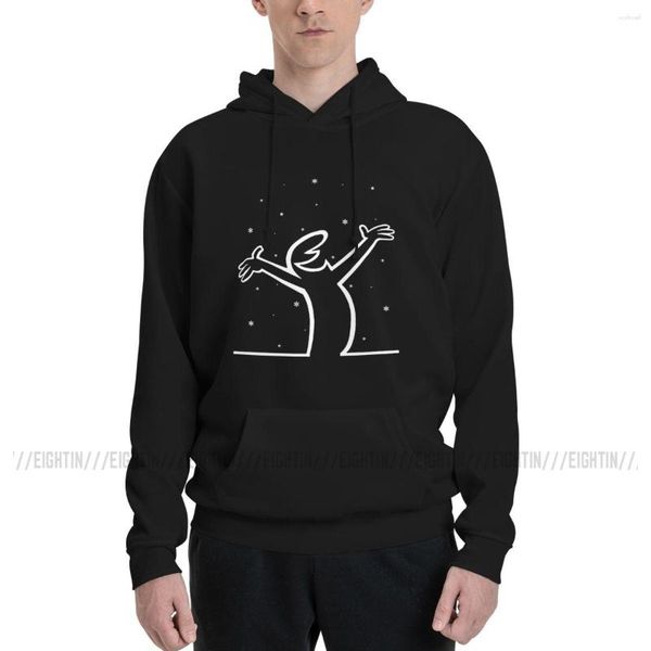 Herren Hoodies Männer La Linea Snow Hoodie Bequemes Paar Sweatshirt Baumwolle Freizeithemd