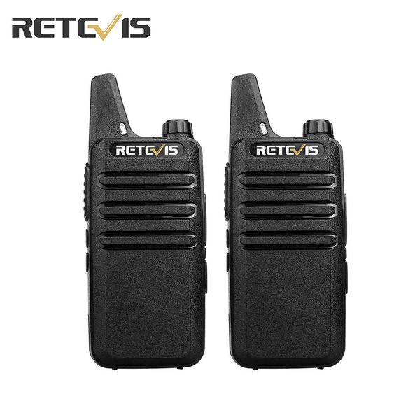 Walkie Talkie RETEVIS 2 Stück Mini PMR 4 Tragbares Zwei-Wege-Radio ht PTT Walkie Talkies RT622 für Hunting Cafe RT22 230731