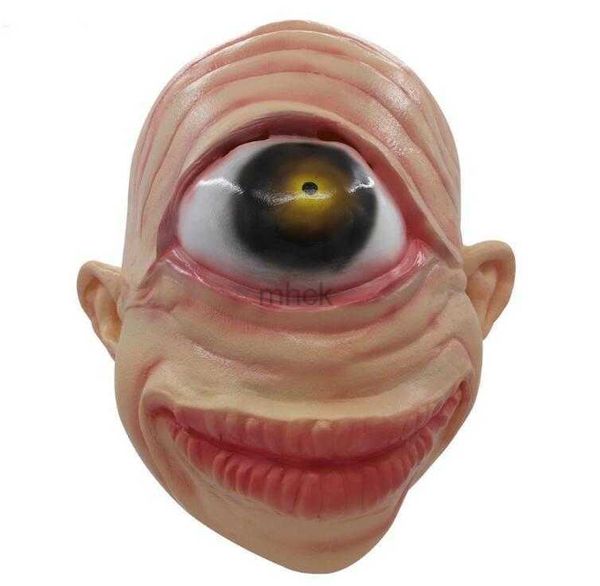 Party Masken UFO Alien Maske Latex Creepy Geezer Maske Hochwertige Halloween Kostüm Party Requisiten HKD230801