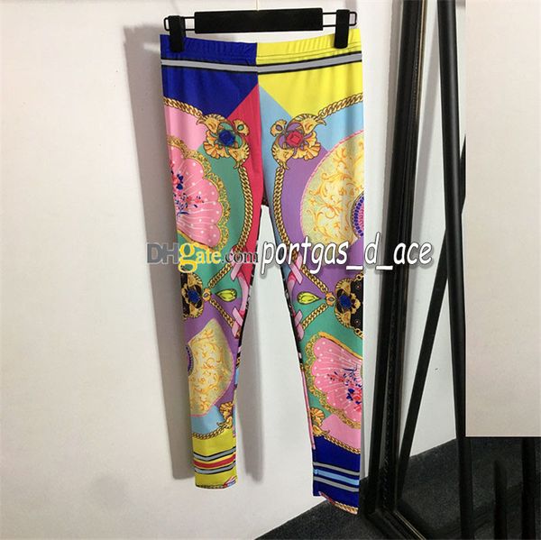 Leggings femininas multicoloridas skinny calças esportivas para ioga leggings femininas charmosas