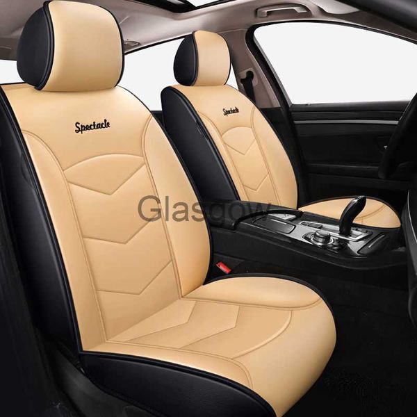 Assentos de carro capas de assento de carro de couro para Nissan Qashqai J11 J10 March Primera P12 Kicks Versa Terrano 2 X Trail T30 T31 T32 2019 Acessórios x0801