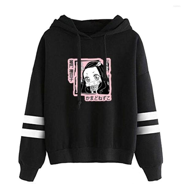 Herren Hoodies Nezuko Kamado Anime Hoodie Sweatshirts Gedruckt Herbst Winter Brief Mit Kapuze Junge Peaple Pullover Logo