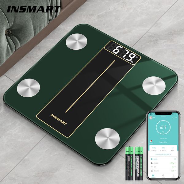 Другое здоровье блюд красоты Insmart Smart Code Scale Scale Digital Composition Balance Balay Bioimpedance BMI Scales 230801