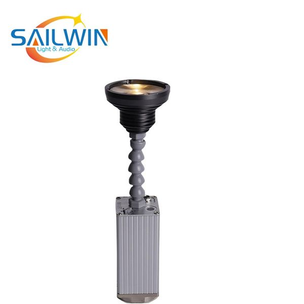 Luz de palco Sailwin 10W ZOOM carregamento operado por bateria sem fio LED Pinspot Light para festa de casamento de evento 248M