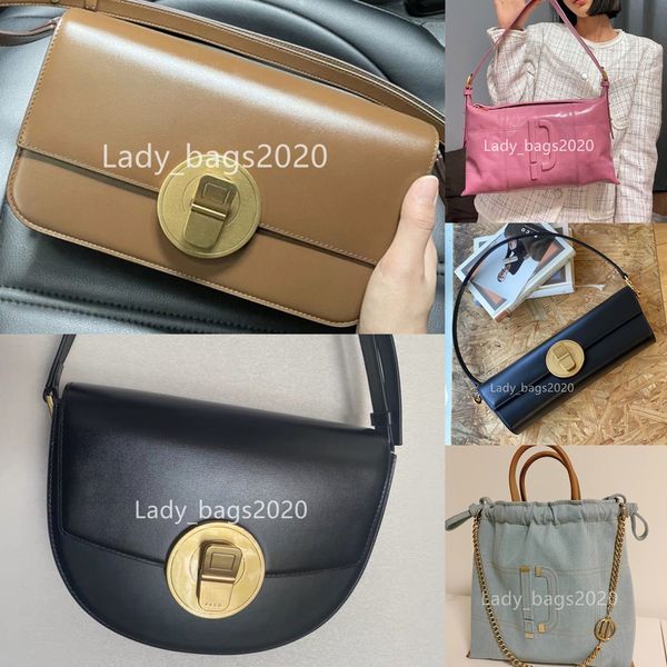 Nova Bolsa PECO Almofada Axilar Feminina Grande Bolsa Meia-Lua 929 UNI Marinheiro Bolsa de Couro Macio Vara Bolsas de Sela Design Pequeno Bolsa de Tofu Designer Bolsa de Ombro Transversal