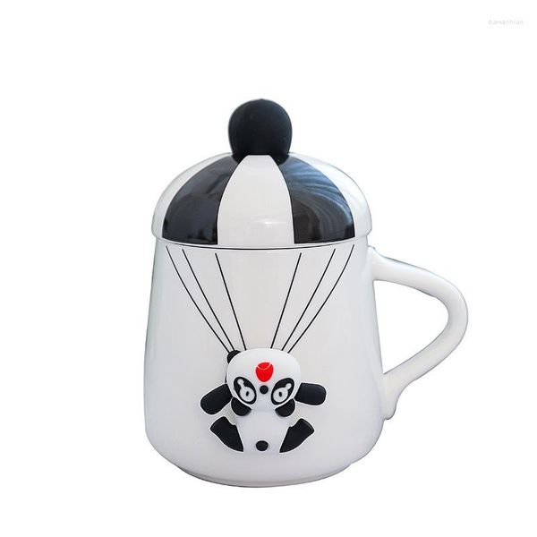 Tazze Colazione Caffè divertente Tazza carina per tazza da tè Tazze di caffè Caffè da viaggio Articoli da tè Natale Kawaii Bicchieri da cucina