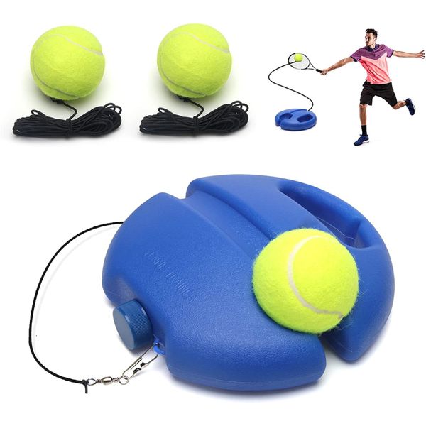 Badminton define base de auxiliares de treinamento de tênis para serviço pesado com prática de bola de corda elástica Treinador de rebote autônomo Dispositivo de sparring 230731