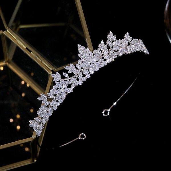 Moda Diademi Corone Bambini Ragazza Spettacolo Nuziale Prom Sposa Damigella d'onore Regalo Gioielli per feste di nozze Accessori per capelli220T