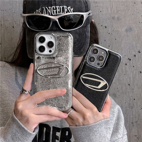 Designer Phone Case Tinfoil IPhone 14 Pro Max 13 12 11 Pro Mini 7 8 Plus X Xs Xr Se Fall Prevention Mobile Fashion Phone Cover para hombres y mujeres