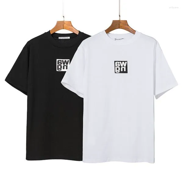 Camisetas Masculinas Marcas da Moda Camisetas Grandes Soltas para Homens e Mulheres Roupas Y2k Streetwear Oferta Feminina