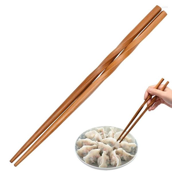 Essstäbchen, Holz, Essstäbchen, Holzstäbchen, waschbar, natürlich, für Anfänger, Reistopf im chinesischen Stil