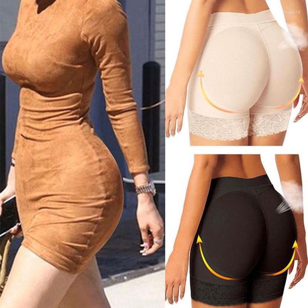 Intimo elasticizzato e modellante da donna Mutandine imbottite da donna sexy BuEnhancer Lift Addensare biancheria intima push-up senza cuciture Big Ass BuLifter Booty Hip