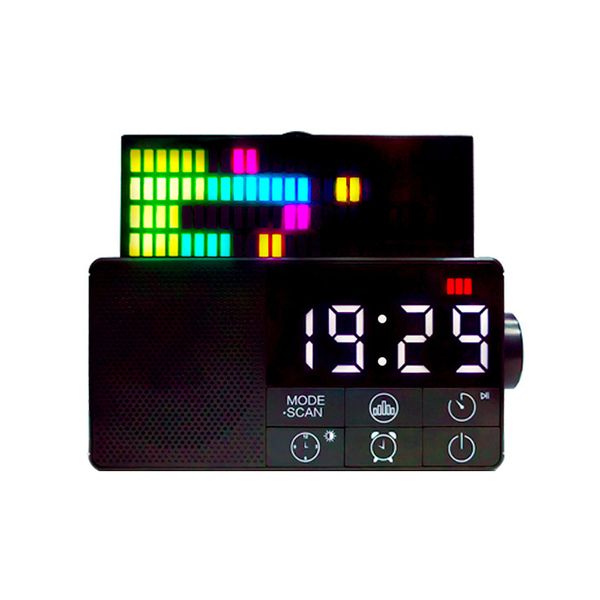 Radio Spectrum Wireless Ser FM Wecker Timer Abschaltung Digitalanzeige Bluetooth-kompatibler Heimmusik-Player 230801