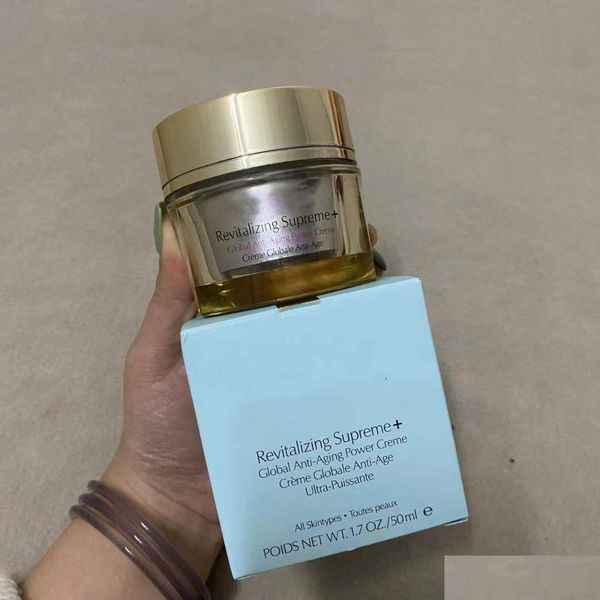 Altri articoli per la salute e la bellezza Dhs Delivery Top Revitalizing Powder Soft Creme Crema per il viso Day Night 50Ml Skin Care Drop Dhwmg