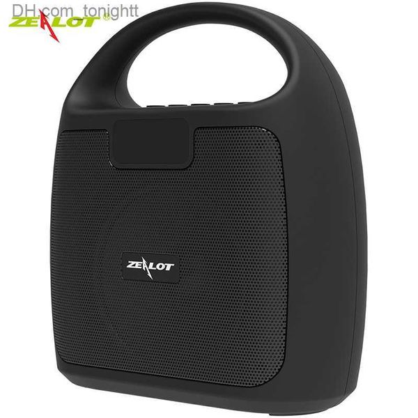 Alto-falantes portáteis Zealot S42 20W 3000mAh SoundBox Touch Rosa Alto-falante Bluetooth Alto-falante portátil sem fio Alto-falante estéreo com microfone AUX TF Z230801