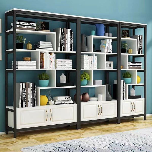 Neue chinesische antike Rahmen Eisen Kunst Weinschrank Vitrine Duobao Pavilion antike Möbel Schrank Wohnzimmer Tee-Set Regal Regale