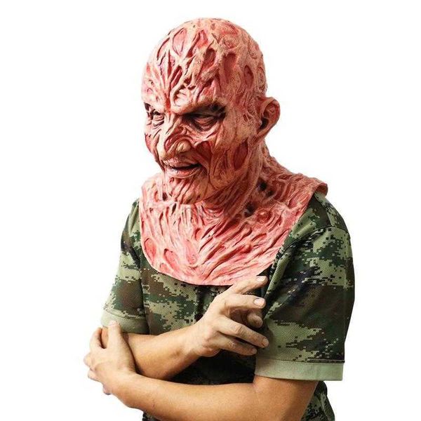 Maschere per feste Killers Jason Mask per il costume da festa di Halloween Freddy Krueger Film horror Maschera in lattice spaventoso HKD230801