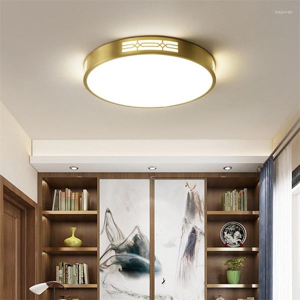Luminárias de teto SOFEINA Copper Light Casa contemporânea Adequado para sala de estar jantar quarto
