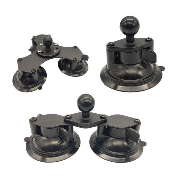 Altri prodotti per fotocamere Jadkinsta Ballhead Base per finestrino dell'auto Twist Lock Doppia ventosa Sfera in gomma per Gopro 230731