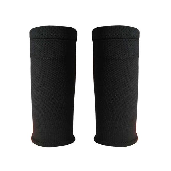 Shin Guard 1Pair Uomo Maniche Adt Bambini Ragazzi Leggings da calcio Calzini Piede Proteggi Pad spesso Drop Delivery Sport all'aperto Athlet Dh1Uj