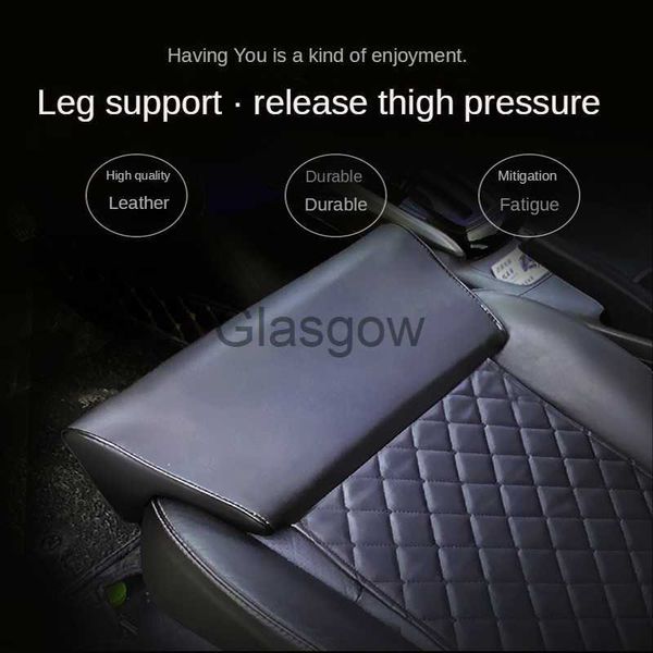 Autositze Leder Extender Autositzkissenbezug Beinstützkissen Kopf Hals Hand Armlehne Taille Lendenwirbelsäule Relax Fatigue Pad Matte Zubehör x0801