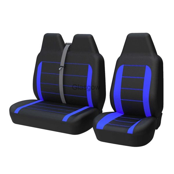 Seggiolini auto 12 set di coprisedili per furgoni per impieghi gravosiUniversal Fit Driver Twin Passeggeri Bus SeaterPer Vito Per Vivaro Per 2019 Peugeot Boxer x0801 x0802