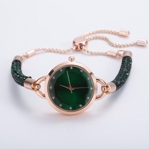 Orologi da polso Orologio da polso semplice da donna Orologio al quarzo da ragazza Orologio da polso casual da donna in acciaio inossidabile alla moda